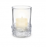 Echo Lake Gather Hurricane - Medium  Size:   5¼\W x 5¼\D x 6¾\H
Materials :   Lead-free glass
Made In :   USA
Capacity :   36 oz

Candles sold separately.

Care & Use:  This lead-free glass is made by hand, and designed to last a lifetime with proper use and care. 
As with all glass, avoid exposure to extreme temperature changes, such as filling with hot liquid or placing in the freezer, this can result in fractures. Also, be mindful of placing glass in direct sun as light refraction may cause a fire hazard.



